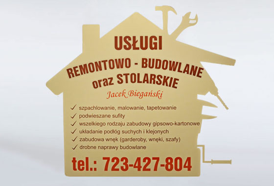 BRANDEKOR - pracownia reklamy i dekoracji - szyldy, tablice reklamowe PCV