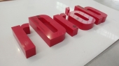 Litery 3D podświetlane z plexi