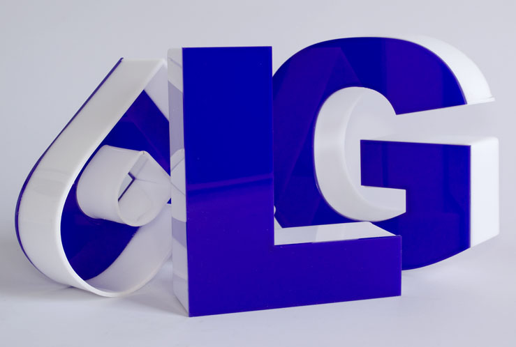Litery 3D - LPG