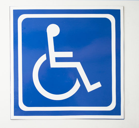 naklejka INWALIDA oznakowanie dla pojazdów osób niepełnosprawnych