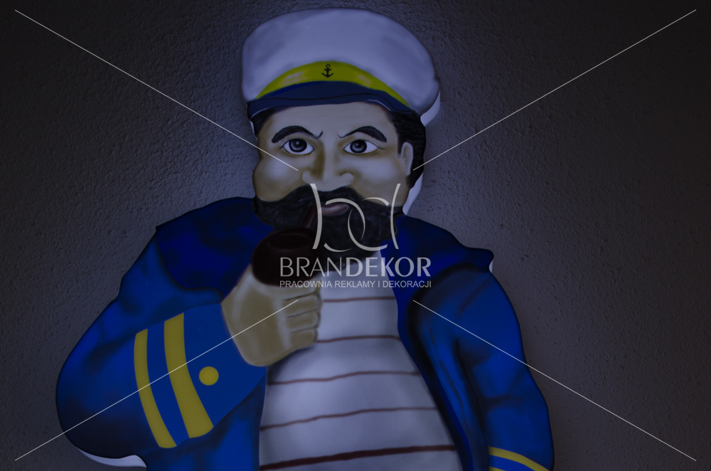 Kaseton o kształcie dorosłego człowieka - Admirał