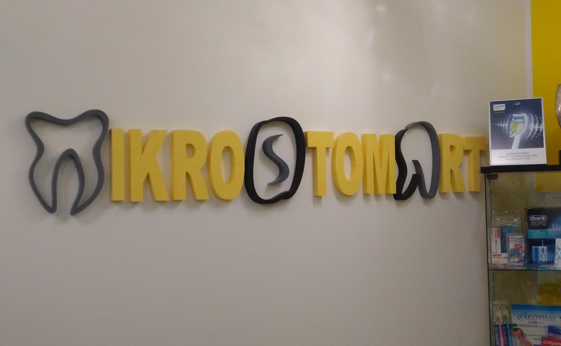Logo ze styroduru - MikroStomArt