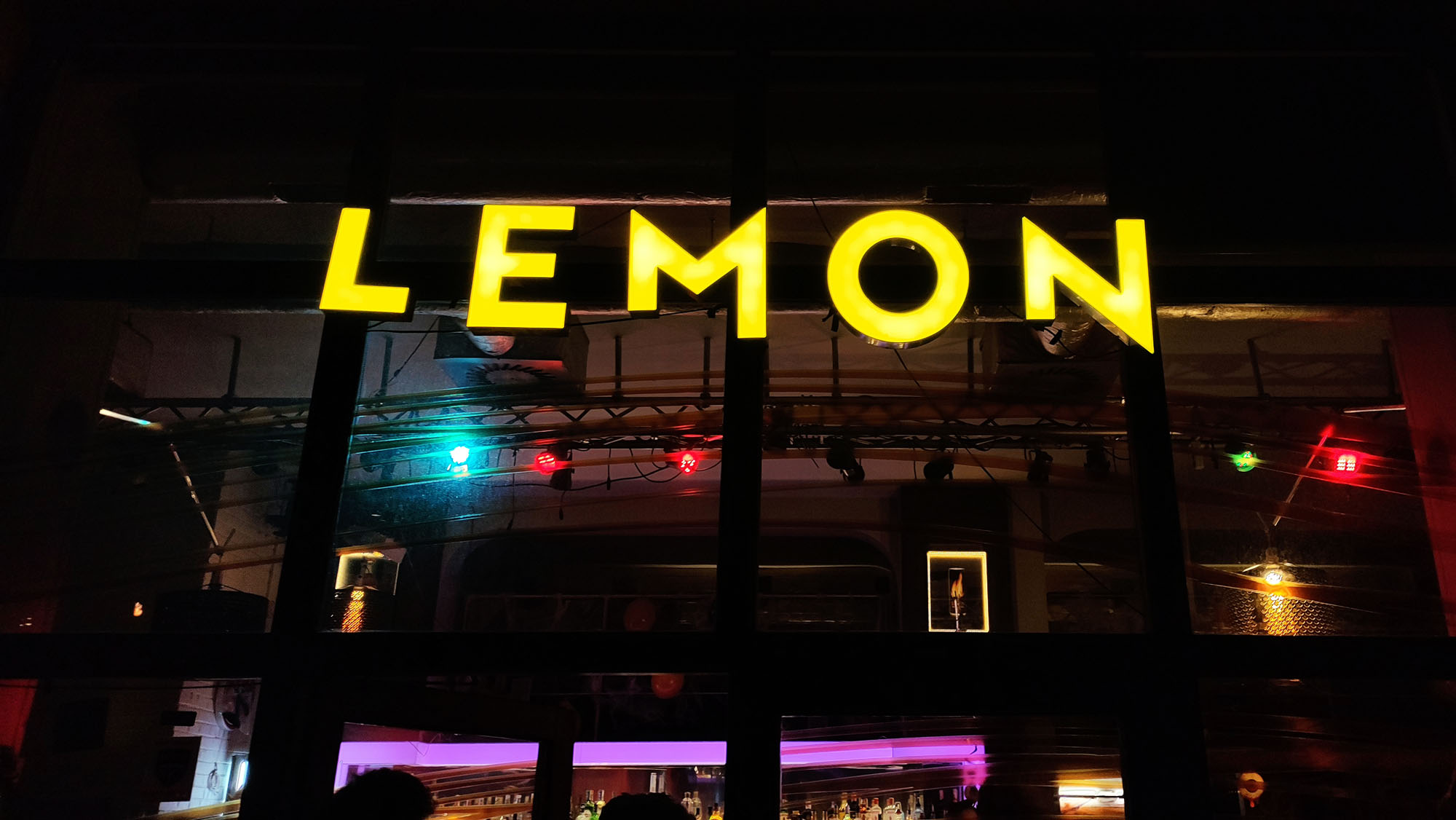 LEMON - letters 3D ALU LED