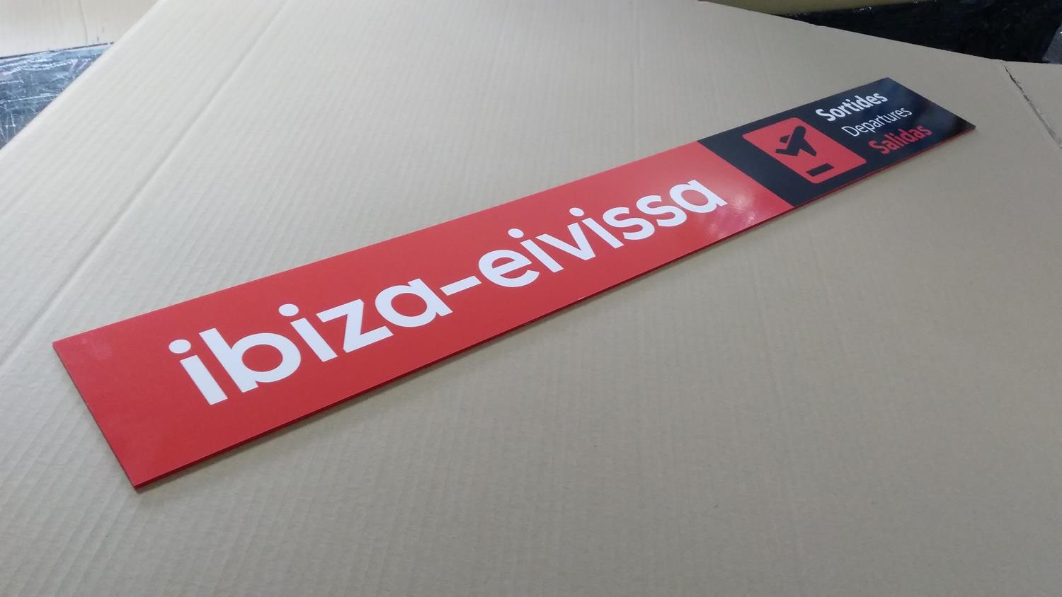 tabliczki reklamowe - Ibiza