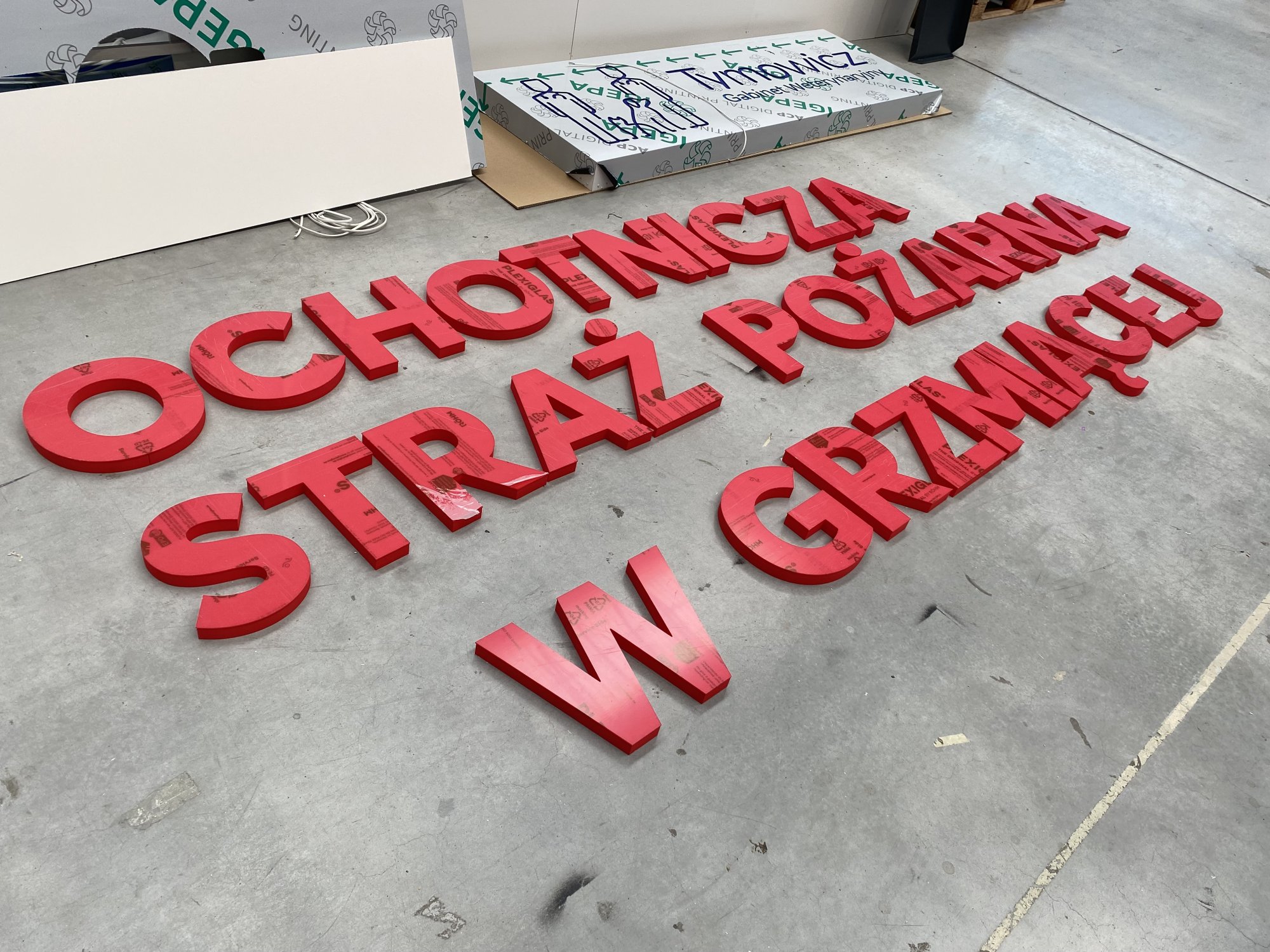 Oznakowanie jednostek STRAŻY POŻARNEJ