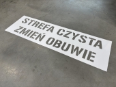 Szablony malarskie wielokrotnego użytku z tworzywa sztucznego
