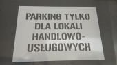 Szablony malarskie wielokrotnego użytku z tworzywa sztucznego