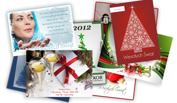 BRANDEKOR kartki świąteczne 2012